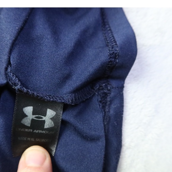 Under Armour Men's St Johns Jesuit Titans HeatGear T-Shirt Navy Blue L Loose Fit - Picture 4 of 7